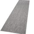 thumbnail image 4 of Solid Outdoor Rug for Patio or Balcony in Mottled Grey, 4 of 5