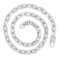 thumbnail image 5 of Invicta Jewelry Men's Beveled Edge Large Nautical Oval Chain Necklace (10mm) - 24", 5 of 8