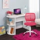 thumbnail image 1 of Silla giratoria de estudio FurnitureR ajustable en altura Rosa CARNATION, 1 of 6