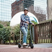 GOTRAX G2Plus Foldable Electric Scooter for Adult Teens Age of 8+ with 6 Tires, 200W 12mph, Gray