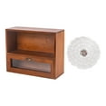 thumbnail image 3 of Étagère d'Armoire de Rangement Rétro, Vitrine Rustique pour Chambre, Coiffeuse Style B, 3 of 8