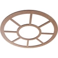 thumbnail image 2 of 26"OD x 9 1/2"ID x 1/4"T Grace Wood Fretwork Pierced Ceiling Medallion, Wood (Paint Grade), 2 of 3
