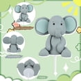 thumbnail image 2 of 28PCS 3D Elephant Cake Decoration Oh Baby Cake Topper for Boys,Baby Shower Decor, 2 of 7