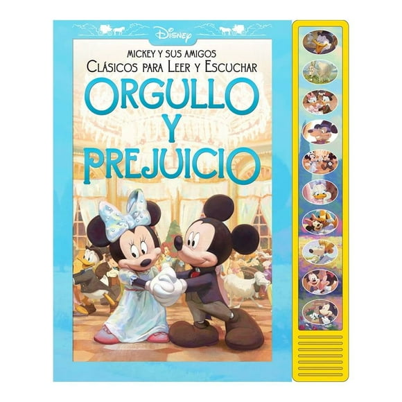 Disney Mickey y Amigos Orgullo y Prejuicio Pikids 1 Libro