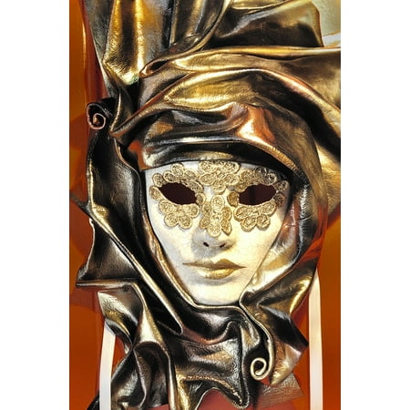 Laminated Poster Italy Carnival Venice Face Costume Venetian Mask Poster Print 11 x