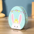 thumbnail image 4 of CoreLiving Easter Candy Boxes Shaped Tinplate Containers for Sweets Decorative Cookie Jar Bunny Rabbit Design Multi-purpose Party Favor Storage for Easter Celebrations, 4 of 7