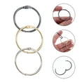thumbnail image 6 of HOMEMAXS 14Pcs Binder Rings Metal Book Rings Round Metal Binder Rings Metal Rings for Book, 6 of 8