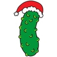 thumbnail image 2 of Christmas Pocket Pickle German Tradition Mens Pocket T Shirt White X-LG, 2 of 2