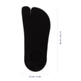 thumbnail image 2 of 2 pares de calcetines cortos con puntera abierta de algodón transpirable para hombre y mujer., 2 of 7