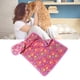 thumbnail image 5 of Linda Manta Para Perro Rosa Con Estampado De Garras, Suave Y Cómoda, Manta Protectora Para Muebles Para Perros, Gatos Y Otras Mascotas, 5 of 8