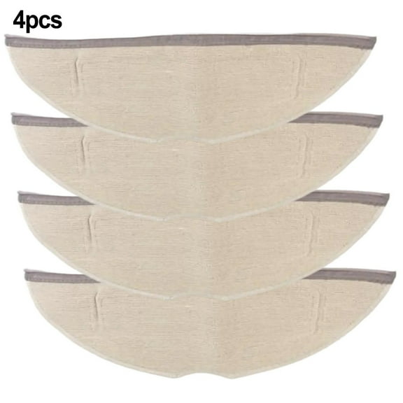 4 Pack Vacuum Parts Mop Cloth Replacement Accessories For Mova S20 For Ultra