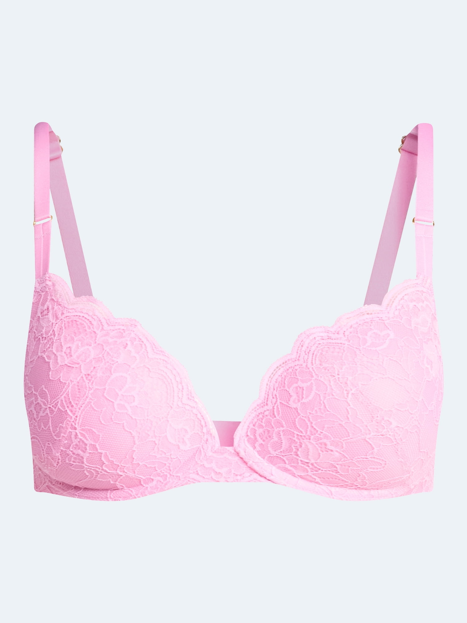 Joyspun Women's Lace Push Up Bra, Sizes 34A-36DD