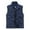 A-Dark Blue174, variant on Simple Tank Top For Men Solid Color Sleeveless Turndown Collar Full Zipper Vest Mesh Outerwear With Zipper Pockets Comfort Daily Wear