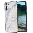 thumbnail image 1 of Blue-Marble-15 Phone Case, Degined for Samsung Galaxy S21 Case Men Women, Flexible Silicone Shockproof Case for Samsung Galaxy S21, 1 of 1