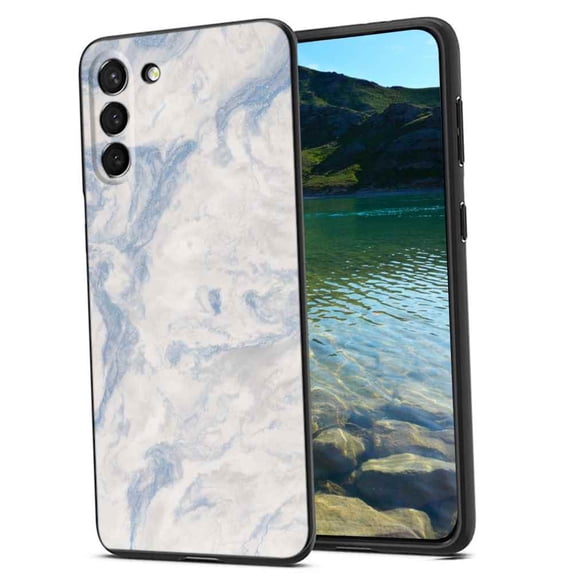 Blue-Marble-15 Phone Case, Degined for Samsung Galaxy S21 Case Men Women, Flexible Silicone Shockproof Case for Samsung Galaxy S21
