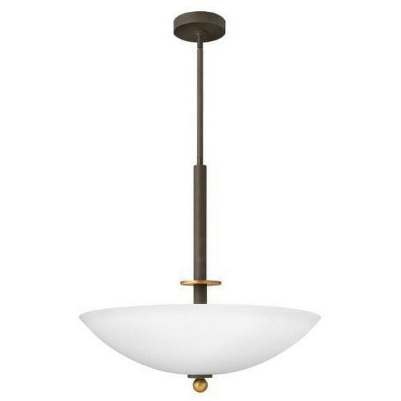 Hinkley Lighting 4682 4 Light Indoor Bowl Shaped Pendant from the Cooper Collection