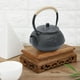 thumbnail image 3 of Tetera de hierro, mini juego de té negro para el hogar de 0,9 l, tetera de rendimiento sólido, 3 of 9