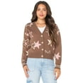 thumbnail image 2 of Celebrity Pink Women's and Women's Plus Long Sleeve Cardigan, Sizes XS-3X, 2 of 4