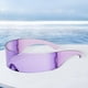 thumbnail image 5 of Gafas de sol Alien Robot Gafas de sol Estrechas Diadema unisex Rimless Cool Violeta jinwen Gafas de fiesta, 5 of 8