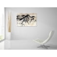 thumbnail image 5 of Epic Art 'Horses in Motion I' by Tim O'Toole, Acrylic Glass Wall Art, 36"x24", 5 of 5