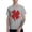 Gray, variant on Red Clover Men's T-Shirt Cotton 100% Summer Tops Fashion Casual Red Clover Short Sleeves for Men Women Round Collar Top Tees