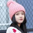 thumbnail image 4 of Gorro de invierno para mujer, gorro de esquí suave de punto forrado con lana cálida, 4 of 5