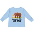 thumbnail image 3 of Inktastic Mimi Bear Loves Me Grandbaby Gift Boys or Girls Long Sleeve Toddler T-Shirt, 3 of 5