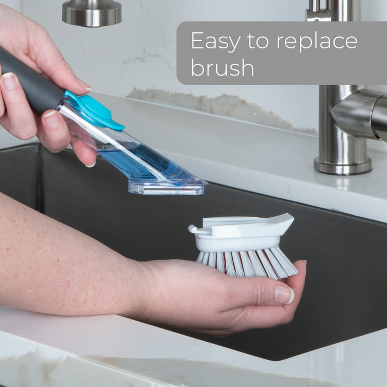 Soap Dispensing Dish Brush Refills 2pk