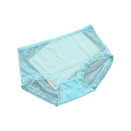 

kpoplk Women Panties High Waisted Pantiesfor Women Underwear Panties Lace Hollowed V-Shape Waistband Soft Strenchy Sexy Underwear(A)