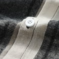 thumbnail image 5 of Rvwovn Men's Plaid Flannel Long Sleeve Shirt Collar Button Front Vintage Casual Fall Layering Top, 5 of 7