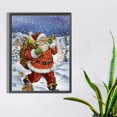 thumbnail image 3 of Pintura de diamante 5D DIY Taladro redondo completo Papá Noel Kit Decoración del hogar Hugtrwg Para estrenar, 3 of 9