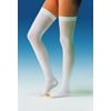 JOBST Antiembolism Stockings AntiEmGPT Knee High Long White Inspection Toe, Medium