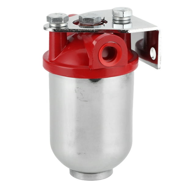 Filtro de combustible, mejora el rendimiento del motor Material de hierro de repuesto de filtro de combustible de alta resistencia con un ventilador para Ford Rat Hotstreet Rod Sbc BBCVehicleOther Fyydes Descripción de la referencia