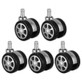 thumbnail image 1 of Office Chair Replacement Parts PVC Metal 5Pcs 3.54X2.36X1.89In, 1 of 5