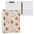 thumbnail image 6 of Three Ring Binder Cute Cartoon Squirrel 1.5 Inch Round Binder D-Rings for Office Supplies and More, 6 of 10