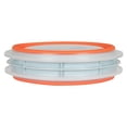 thumbnail image 2 of CanCooker Large  Chemical-free, Collapsible Food Batter/Breading Cooking Bowl, Orange, 2 of 6