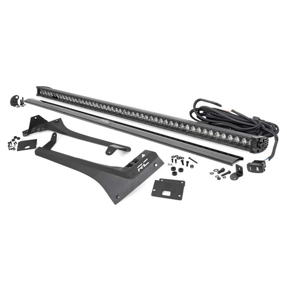 Rough Country 50" LED Upper Windshield Kit for 18-23 Jeep JL