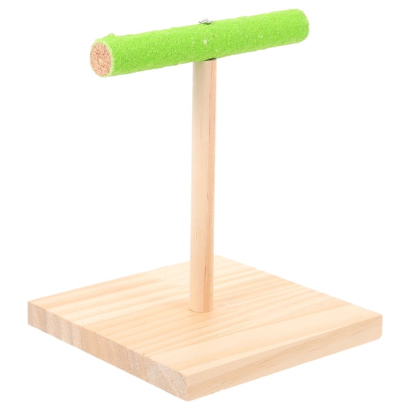 Miangastore Bird Training Stand Square 1Pcs 7.3x5.9x5.9in