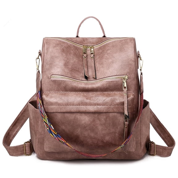 Faty-T Fashion Backpack Purse for Women Leather Multipurpose PU Ladies Shoulder Bag Travel bag Satchel Handbags