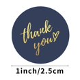 thumbnail image 2 of Blue 1 Inch Thank You Envelope Sealing Stickers for Wedding Gifts 50-500 Pieces, 2 of 6