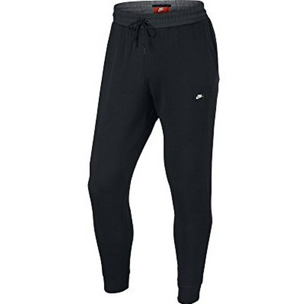 black lightweight joggers