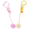 thumbnail image 3 of KAKOWELY 2 pelotas de juguete con ventosa para gatos, con resorte, juguete interactivo para gatos de interior., 3 of 5