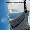 thumbnail image 3 of LJNYFDC Cycling Face Shield Cycling Face Guard Breathable Sweat Absorption Windproof Adjustable Winter Warm Face Protector Cover, 3 of 7
