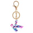 thumbnail image 1 of Porte-clés en Résine 26 Lettres pour Femmes Filles Pendentif de Sac Breloque Accessoires de Sac à Main, 1 of 5