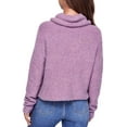 thumbnail image 2 of Free People Chandail-Over pour Femmes, Violet, Moyen, 2 of 2