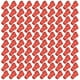 thumbnail image 4 of 100 piezas de bloqueo de gancho antirrobo para teléfono móvil, bloqueo de productos de tienda minorista, rojo (7MM), 4 of 5