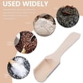 thumbnail image 3 of Wooden Scoop Natural Beech Wood Scoop For Flour, Bath Salt, Sugar, Cereal, Coffee And More - Multipurpose Wooden Spoon, 3 of 5