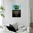 thumbnail image 2 of Success Tree Wall Art Inspirational Painting on Canvas Motivation Entrepreneur Quotes Pictures Posters and Prints Artwork Modern Inspirng Office Decor Living Room Gym Decorations Framed 12x18, 2 of 6