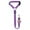 Purple, variant on Dog Car Seat Belt with Flower Headrest Restraint Seatbelt Adjustable Pet Safety Leads for Dog Harness Collar Travel Daily Use (Purple)