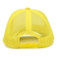 thumbnail image 2 of DALIX Infant Trucker Hat Baby Cap Tiny Extra Small Girls Boys in Yellow White, 2 of 5